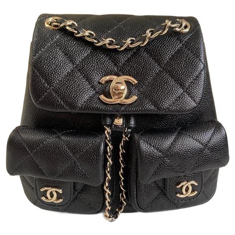 chanel 23p backpack|chanel black and white handbags.